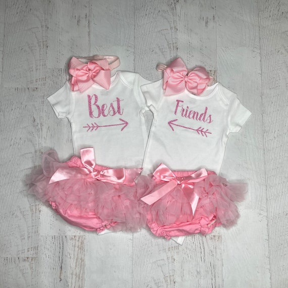 Matching Outfits Preemie Twin Outfits Little Sister Newborn Outfit
