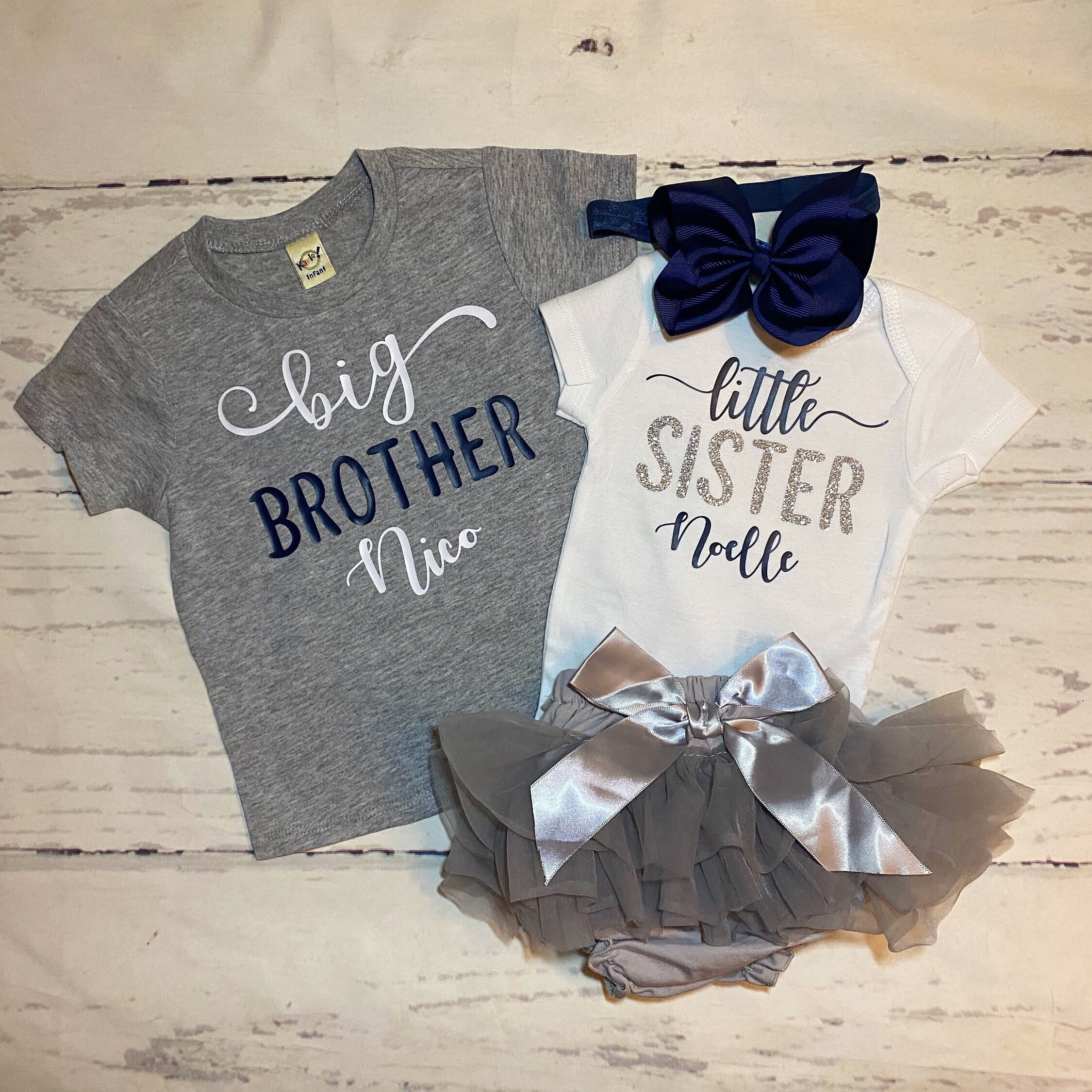Big brother little sister outfits best sale next