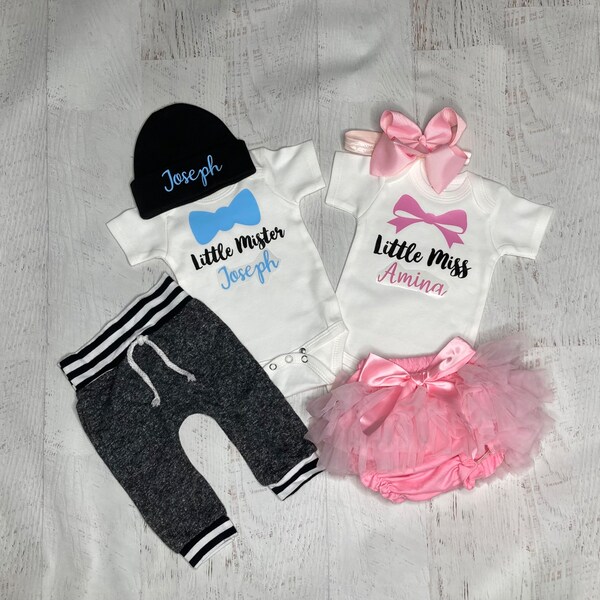 Boy Girl Twin Outfit Etsy