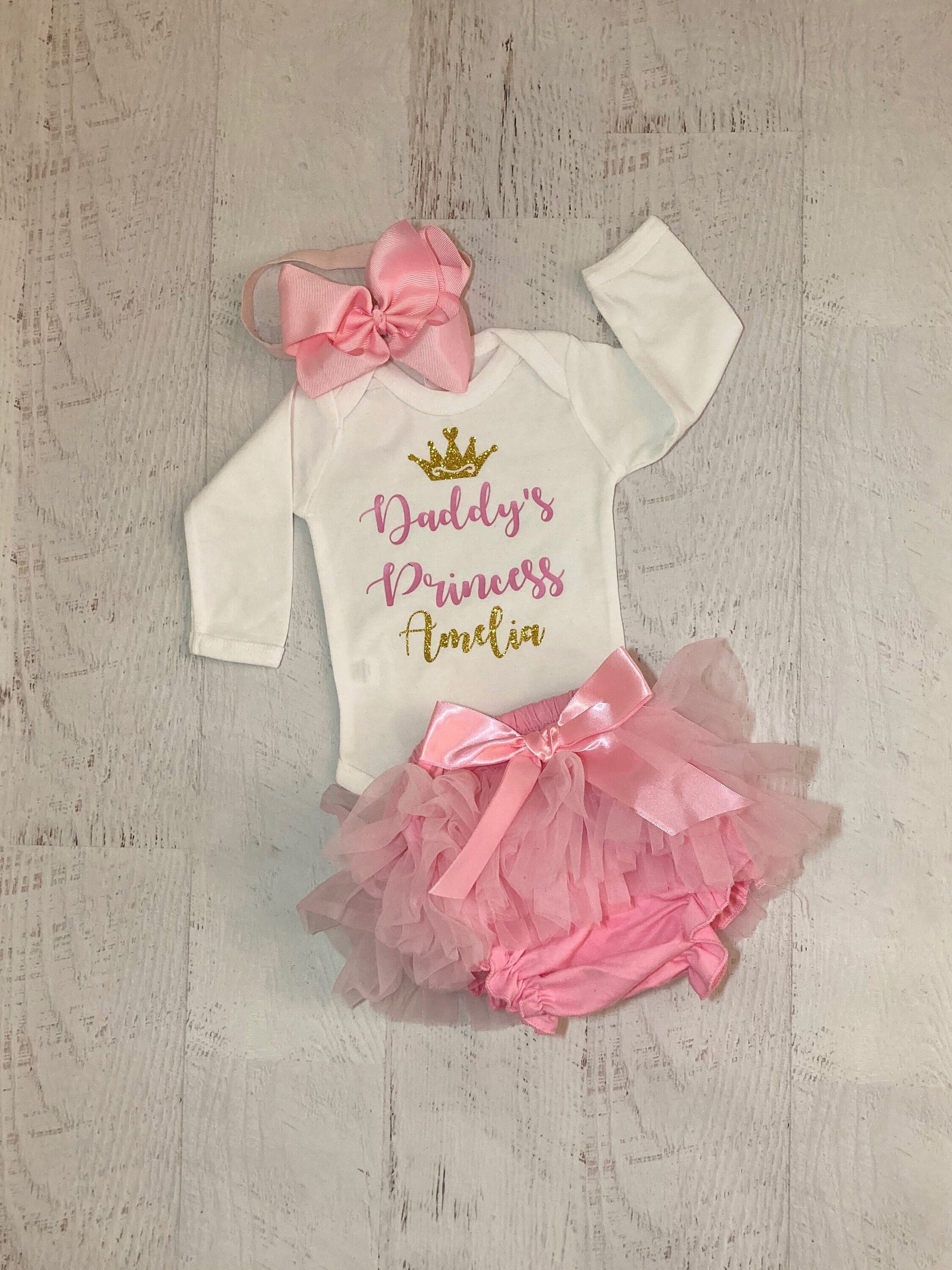 Daddy's princess has arrived best sale outfit