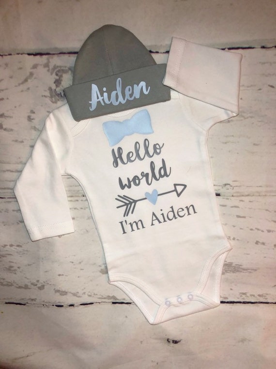 hello world newborn boy