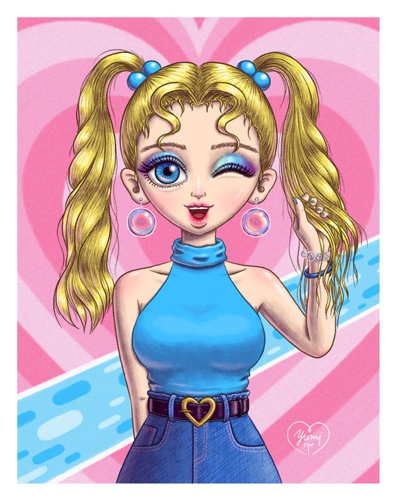 Bubble Art Print 6 X 7 5 Kawaii Cute Art Print Etsy Bubble Art Print 6 X 7 5 Kawaii Cute Art Print Etsy