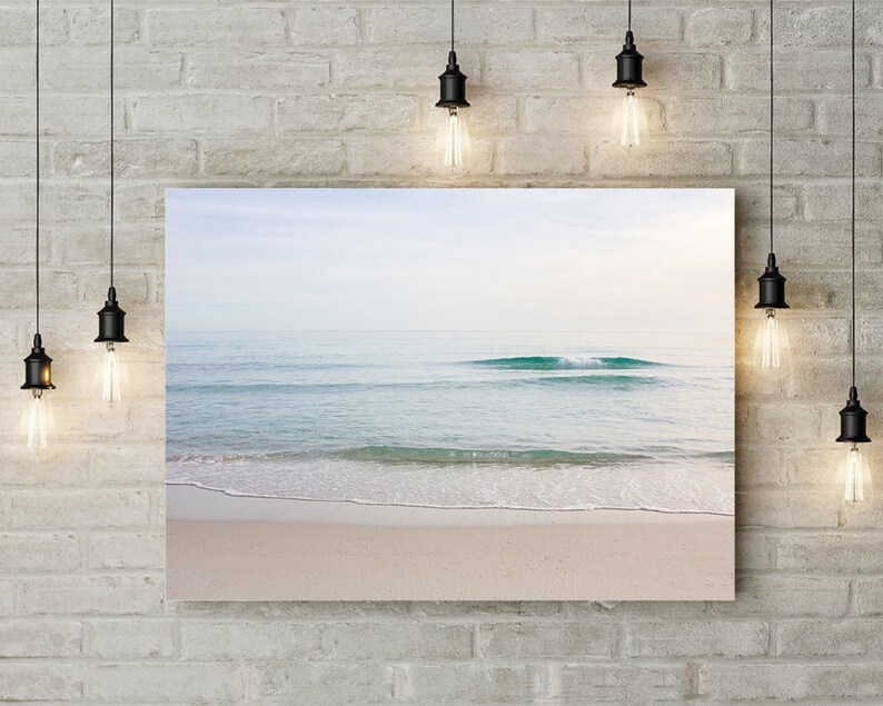 Beach Photography Printable Wall Art Turquoise Ocean Beach Etsy