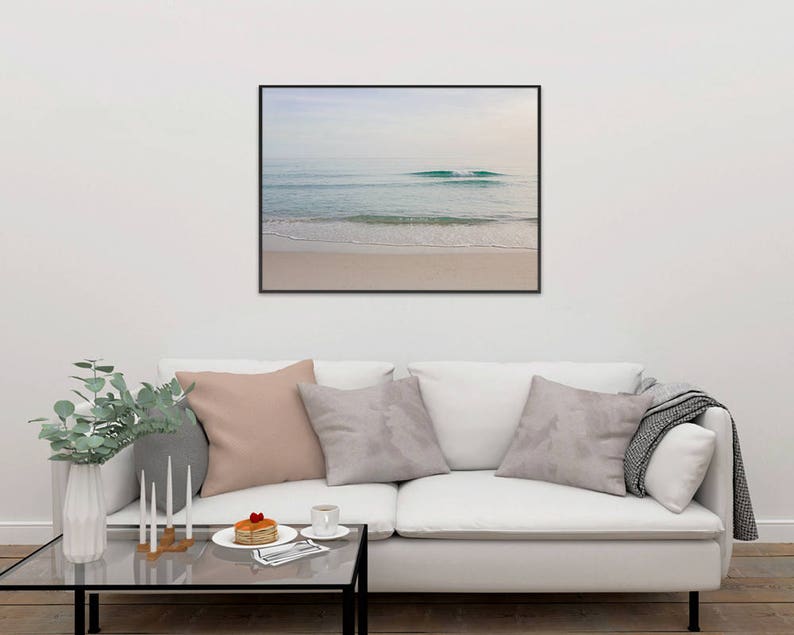 Beach Photography Printable Wall Art Turquoise Ocean Beach Etsy