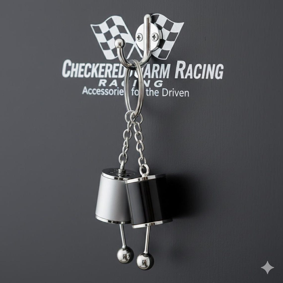 Shifter Keychain 6-speed Gear Shifter Keychain – Moving Stick Shift, Car Enthusiast ...