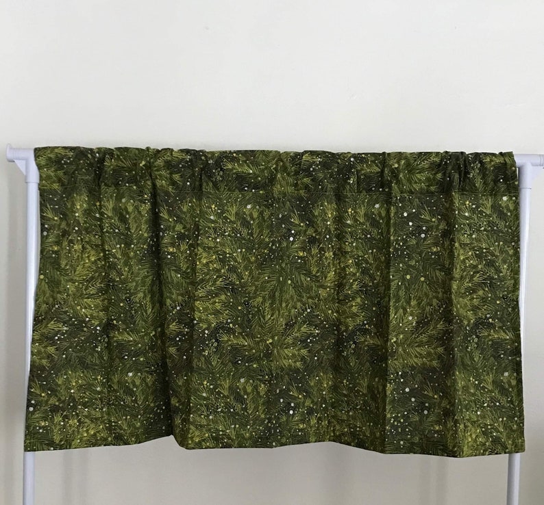 Window Treatment Valance Curtain Seasonal Decor Home Living Etsy