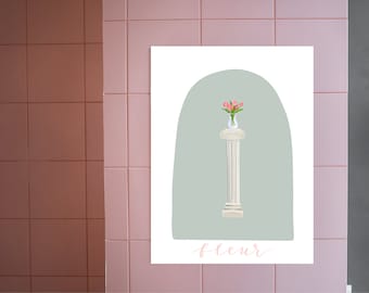 Digital Art Print - Raumdekor, digitaler Download, Kunst Poster, Kunstdruck, Wanddekor