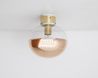 1 of 2 Ceiling and wall lamp by Motoko Ishii for Staff, Germany, 1970s