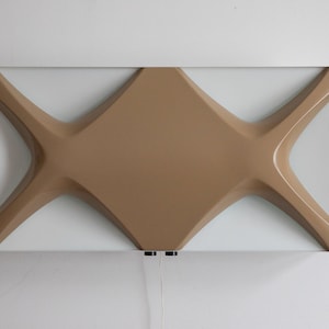 1 of 4 NOS Space Age wall lamp by Klaus Link for Neuhaus leuchten, Germany 1970s