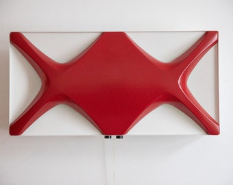 1 of 3 NOS Space Age wall lamp by Klaus Link for Neuhaus Leuchten, Germany 1970s