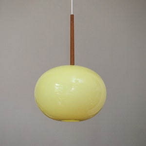 Uno & Östen Kristiansson pendant lamp Mod. 552 for Luxus Vittsjö, Sweden 1960s