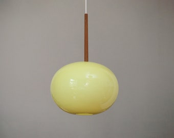 Uno & Östen Kristiansson pendant lamp Mod. 552 for Luxus Vittsjö, Sweden 1960s