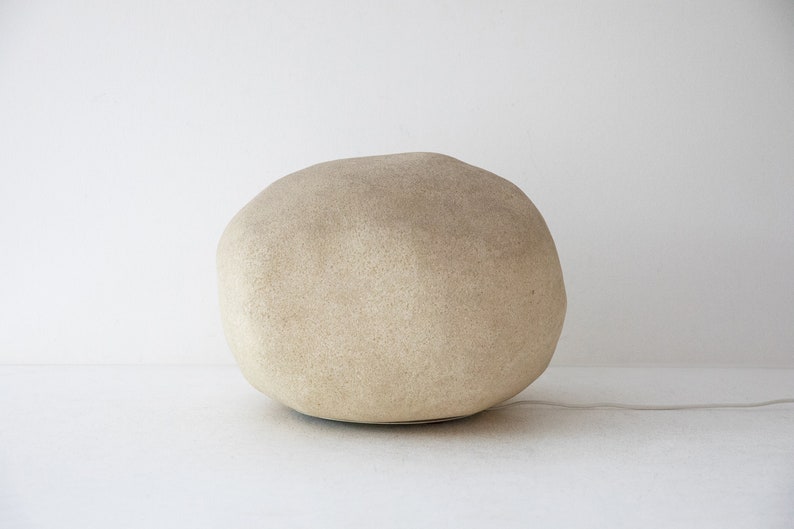 Large Moon Rock Floor or Table Lamp by Andre Cazenave for Atelier A, France 1960s image 2