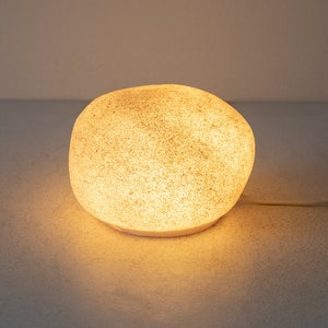 Moon Rock Floor or Table Lamp by Andre Cazenave, France 1960s image 5