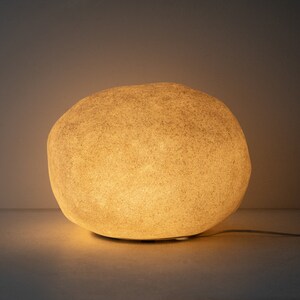 Large Moon Rock Floor or Table Lamp by Andre Cazenave for Atelier A, France 1960s image 3