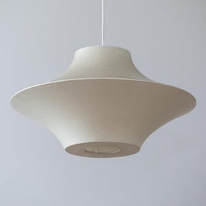 rare large Cocoon pendant lamp by Friedel Wauer for Goldkant Leuchten, Germany 1960s