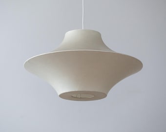 rare large Cocoon pendant lamp by Friedel Wauer for Goldkant Leuchten, Germany 1960s