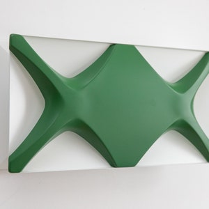 1 of 2 NOS Space Age wall lamp by Klaus Link for Neuhaus Leuchten, Germany 1970s