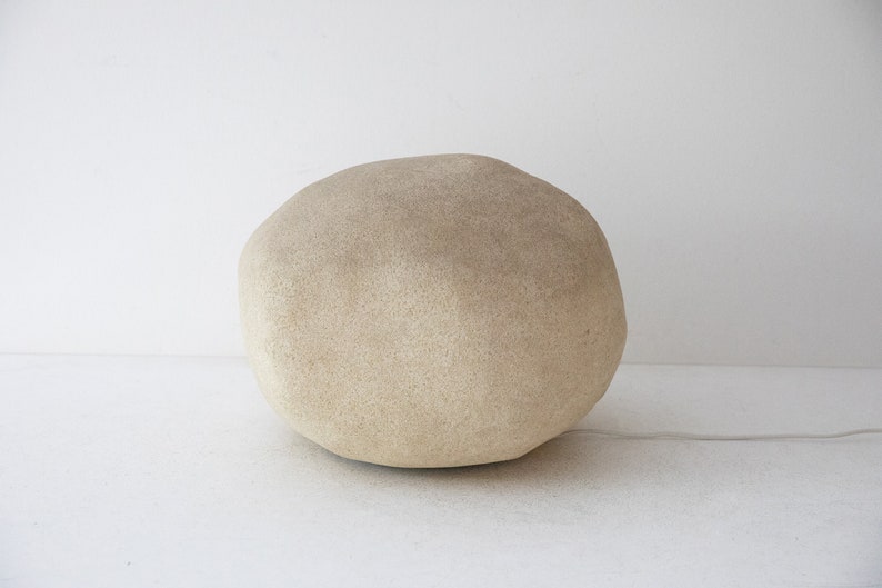 Large Moon Rock Floor or Table Lamp by Andre Cazenave for Atelier A, France 1960s image 1