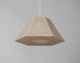 Rare large Cocoon pendant lamp by Friedel Wauer for Goldkant Leuchten, Germany 1960s