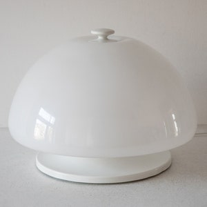 large mushroom-shaped table lamp by Elio Martinelli for Martinelli Luce, Italy 1960s