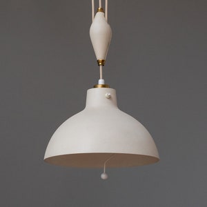 height-adjustable pendant lamp by Böhlmarks, Sweden 1950s