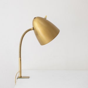 rare clamp lamp by Günter Trieschmann, Germany 1950s