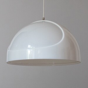 rzadka lampa wisząca Gerd Lange Kartell Mod. 4064, Włochy, lata 60