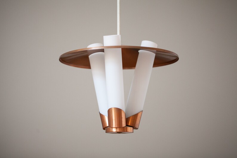 Vintage Copper Pendant Light image 0