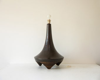 huge Søholm Stentøj table lamp made of ceramic, Denmark 1960s