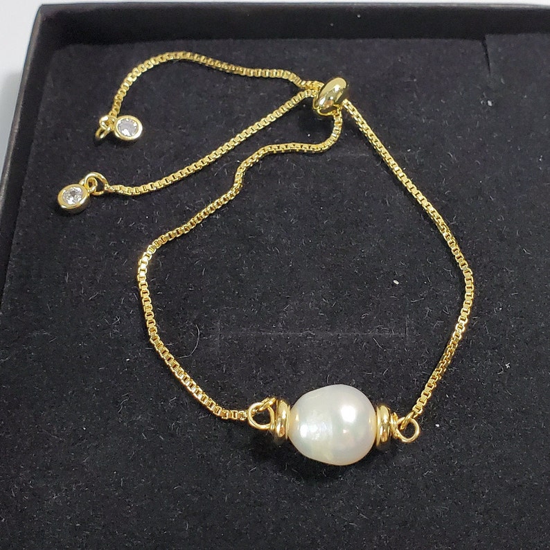 Cute Mama Gold Bracelets Children Jewelry Boy Girl Charm Bracelet Freshwater Pearl Gold Plated Bracelets Family Jewelry,Mothers day Gift