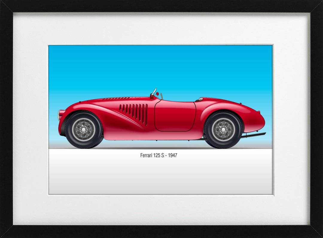 お*ん様 Ferrari 125 S 1947 フェラーリスカーフ希少　月初価格 お*ん様 Ferrari 125 S 1947 フェラーリスカーフ希少 月初価格
