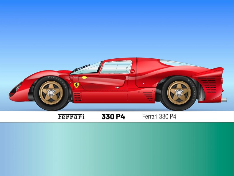 Ferrari 330 P4 - Etsy