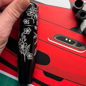 Cherry Blossom JDM gear knob Sakura Gear shift dsign Aluminium Laser Engraved Gear shifter