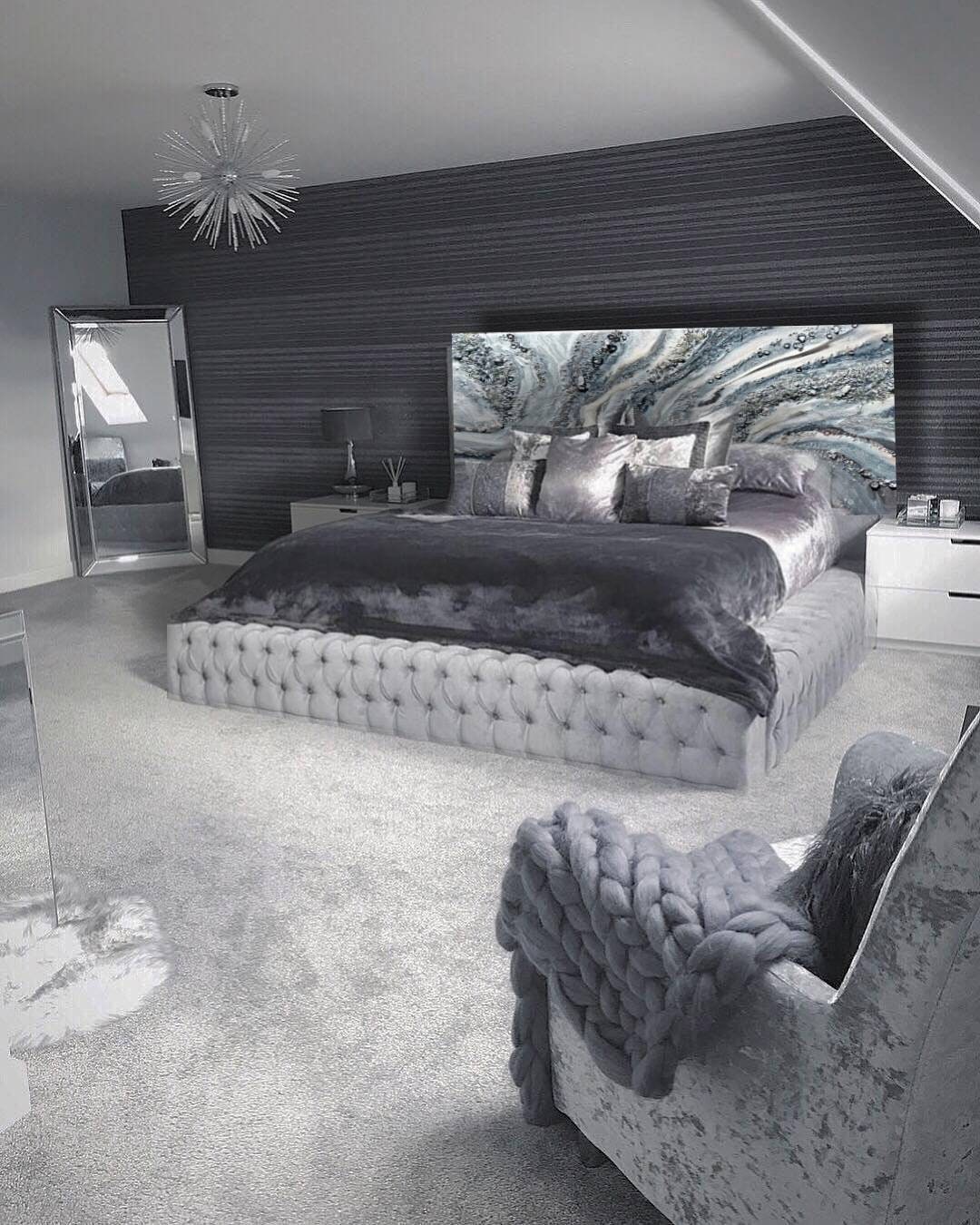 Resin Bedhead Double Bedhead Queen Bedhead King Bedhead High Gloss