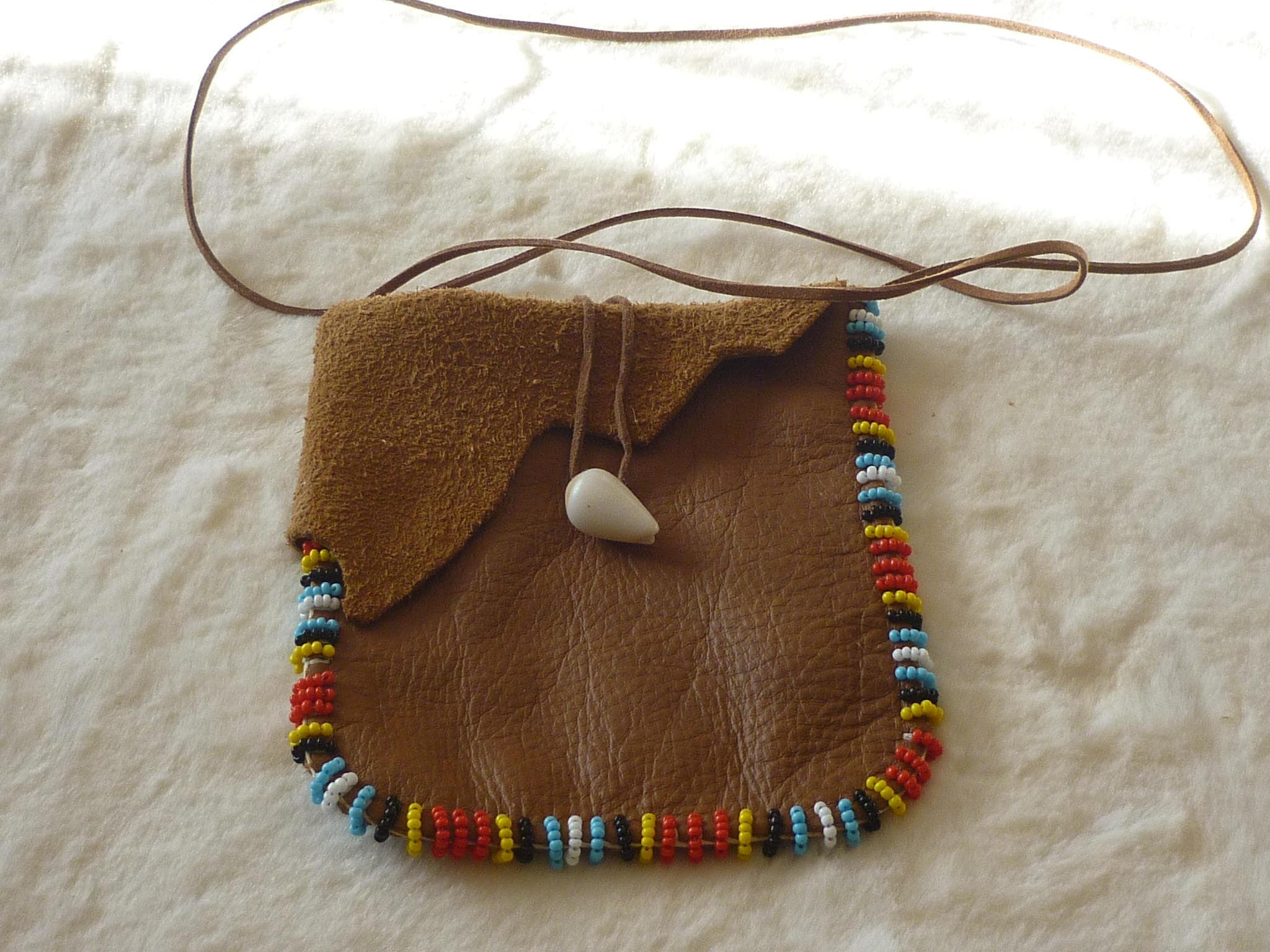 Beaded medicine bag Etsy