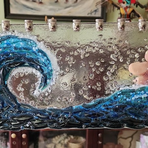 Menorah The Wave, Red Sea, Bar Mitzvah, Bat Mitzvah, Hanukkah, Chanukkah, Weddings