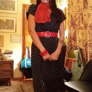 Womens striped dress