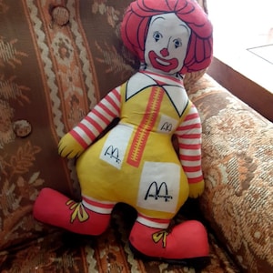 Vintage Ronald Mcdonald doll