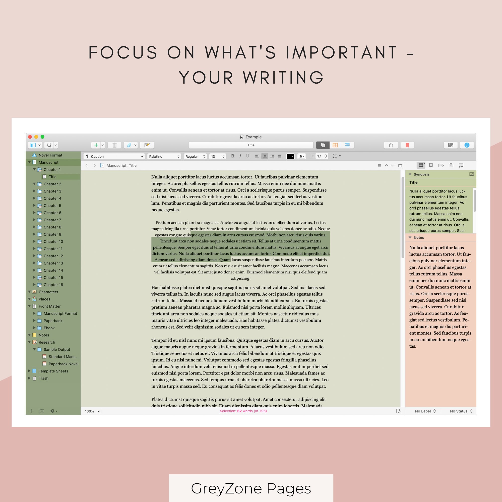scrivener 3 themes