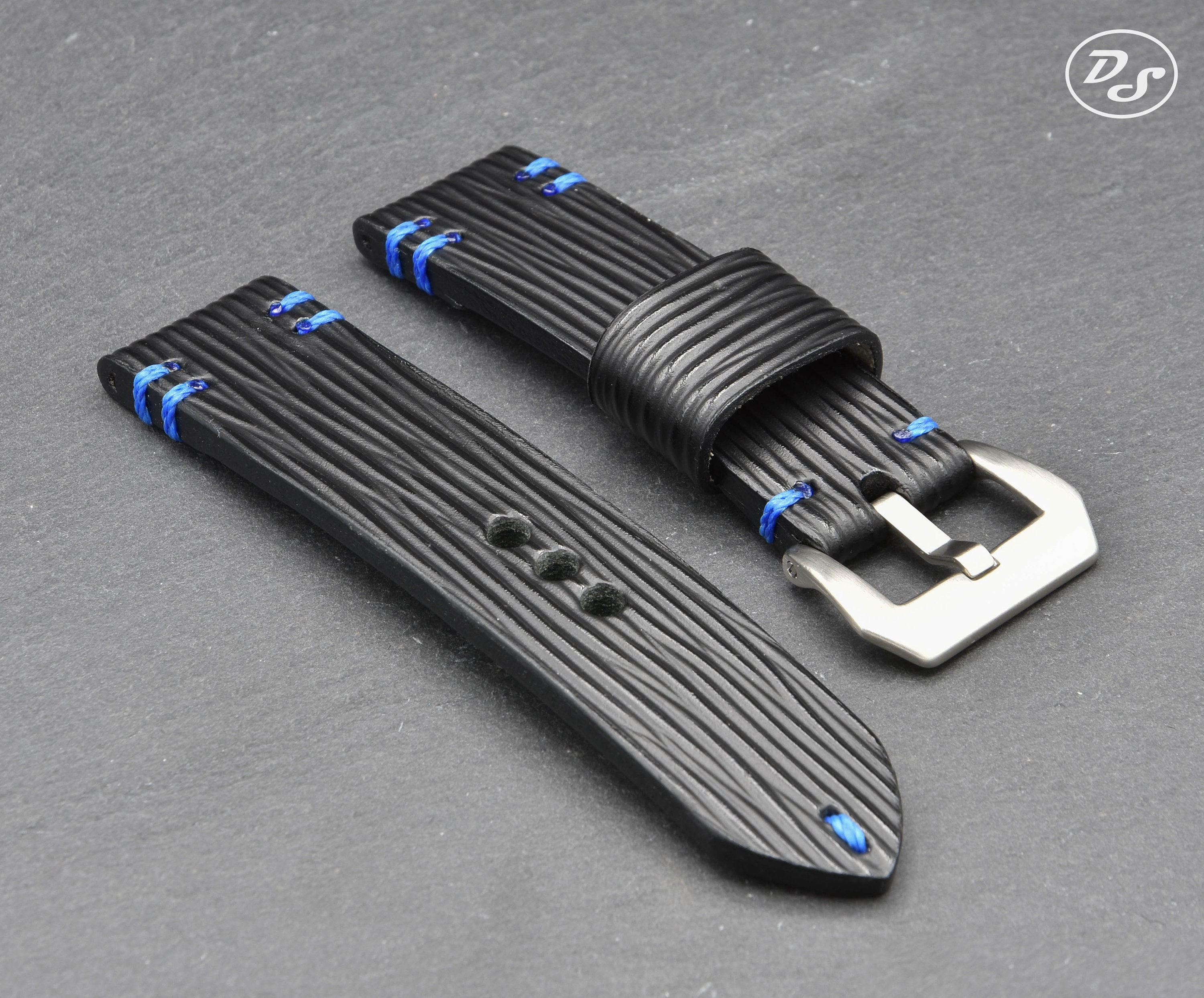 Cuoio Cintura HMFANG Cinturino For Orologio In Pelle Di Mucca - Foto 6