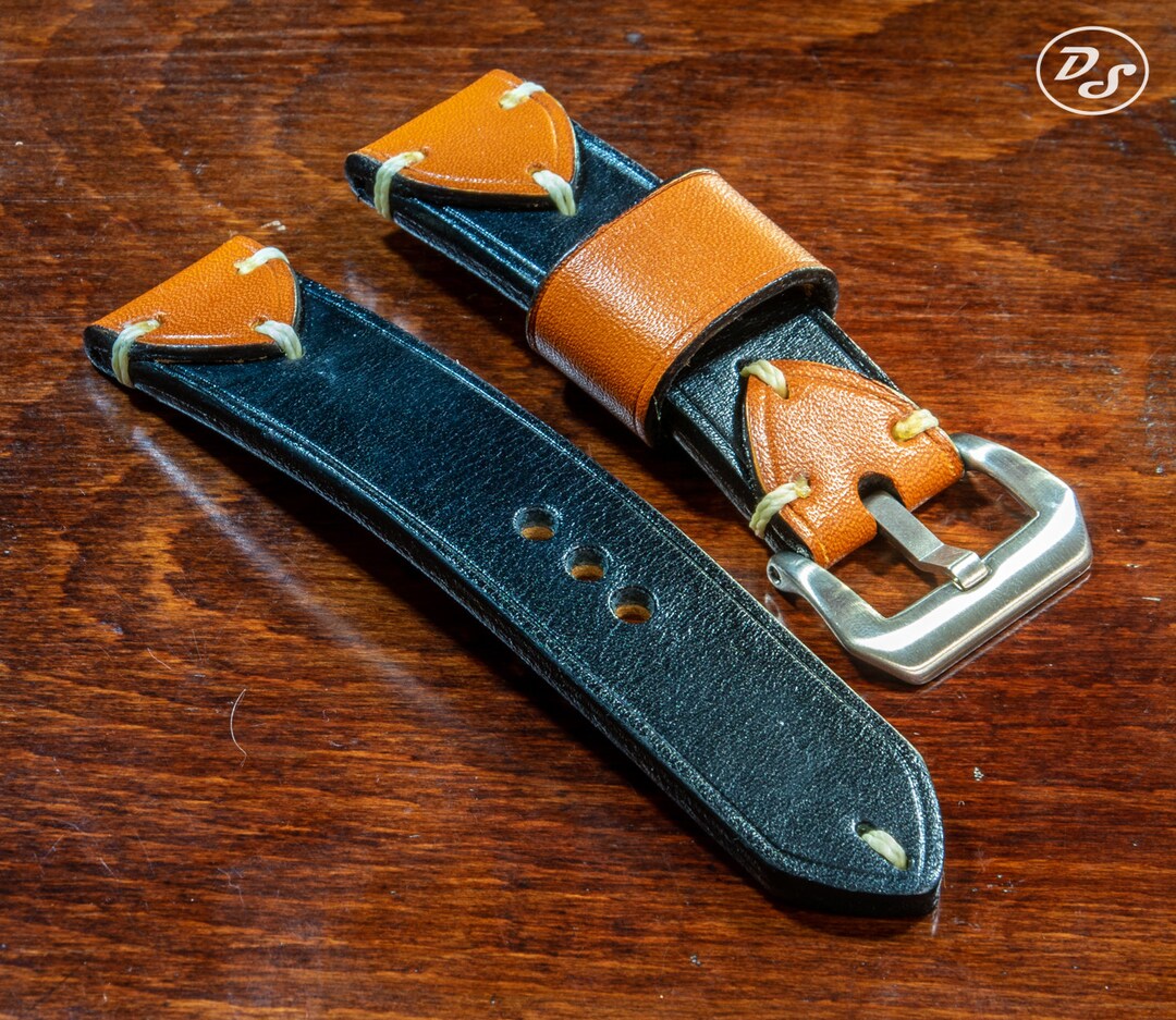 Cinturini In Pelle Larghezza Del Cinturino 18 Mm Per Orologi - Foto 9