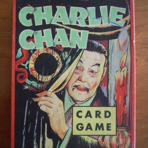 Vintage Charlie Chan Card Game - 1939 - Complete