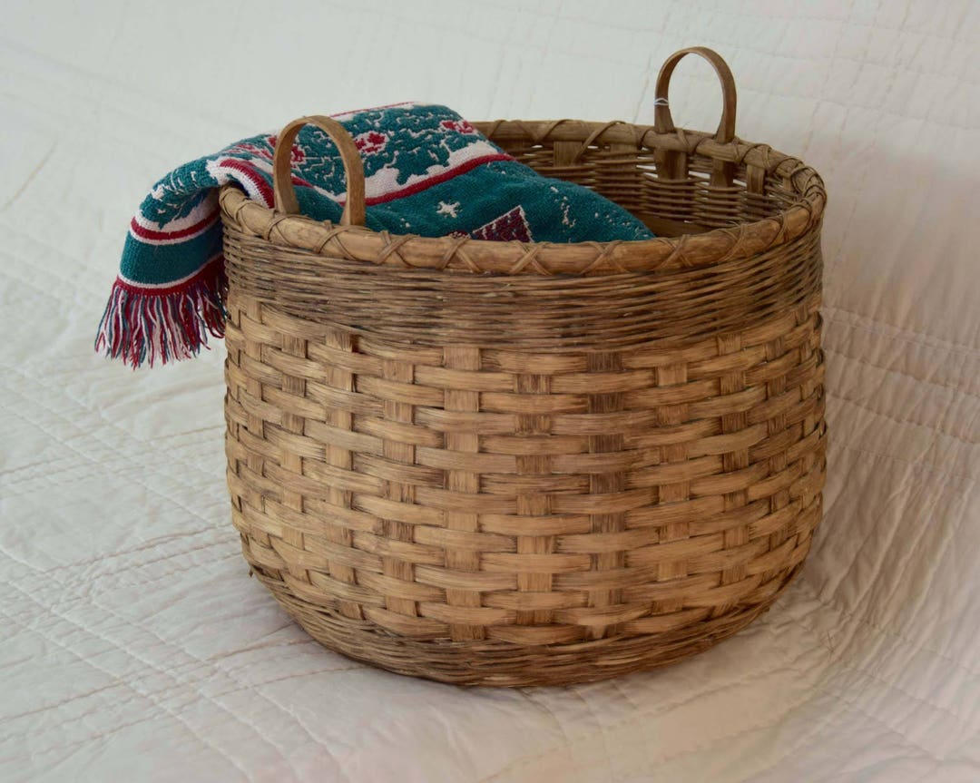 Blanket Basket Etsy