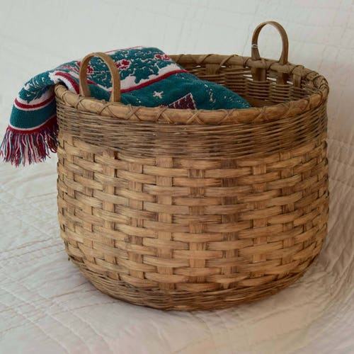 Extra Large Blanket Basket for Living Room Cotton Rope Etsy