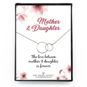 Mother & Daughter Gift, Daughter Necklace, Necklace for Mother and Daughter, Jewelry for Mom