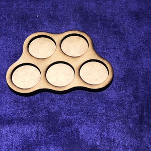 Movement Trays, AOS, 40K, Squad 5 model (32mm / 25MM Bases)