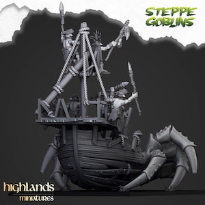 Steppe Goblin Coast Giant Crab  Unit by Highlands Miniatures