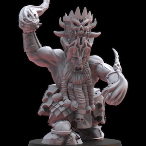 Lost Kingdom Magmhorin Sorceror|  Chaos Dwarves | Abyssal Dwarves | Lost Kingdom Miniatures