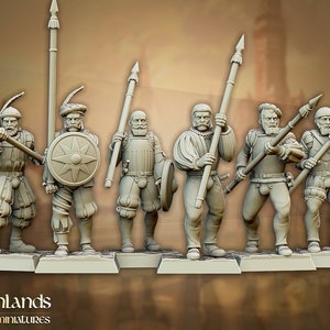 Sunland Empire - Imperial Troops Unit by Highlands Miniatures